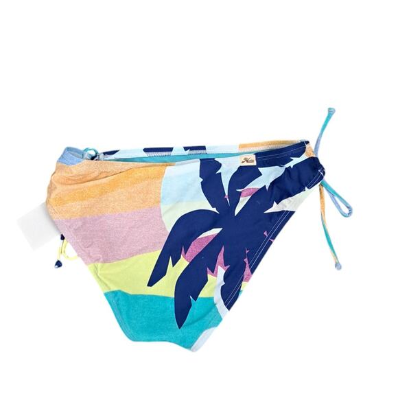2 For $5 Sale NWT Girls Hobie Tropical Abstract Blue Bikini Swim Bottom Size 12 - Picture 5 of 6